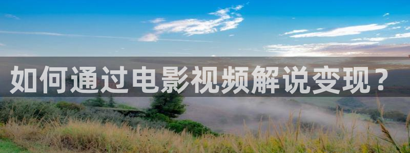 樱桃视频大全免费高清版观看下载：如何通过电影视频解说变现？